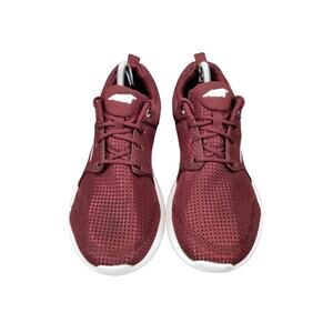 AVIA Burgundy Mesh Breathable Men's 10 Lace Up Running Athletic Running Shoes